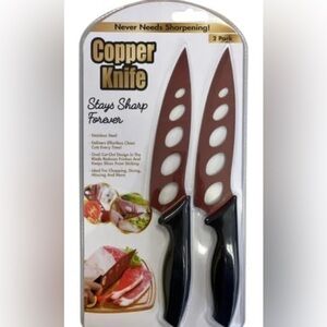 Copper knife- 6 knives- new